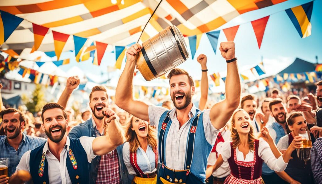 Anzapfen beim Oktoberfest